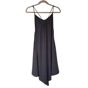 NWT Plenty Propaganda Summer Beach Dress  Navy Beige Floral